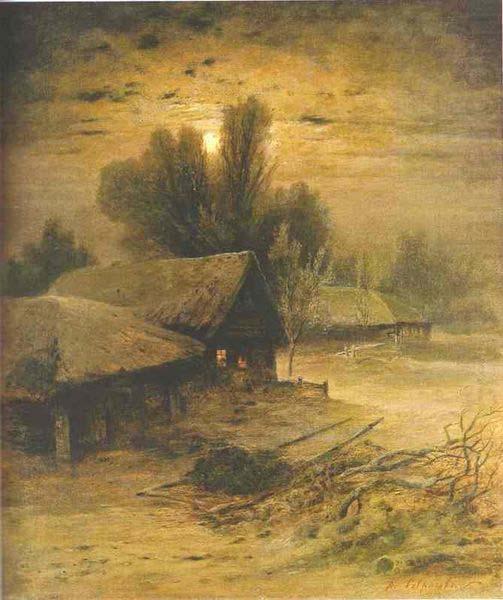 Winter Night, Alexei Savrasov